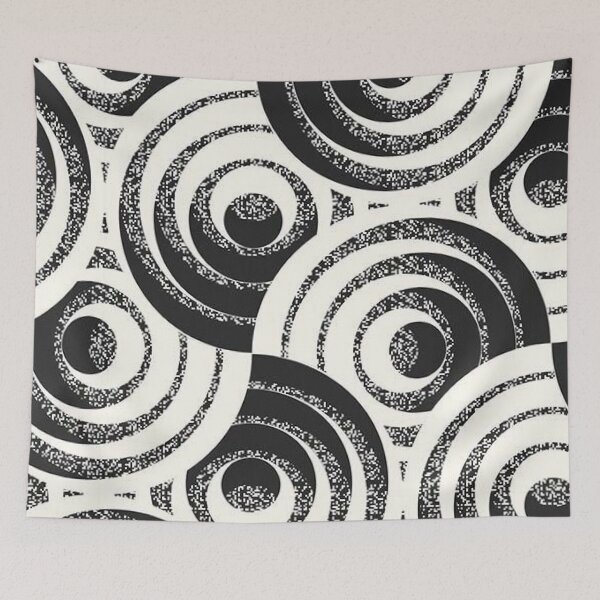 Item preview, Black and White Circle designed and sold by Adeodunfaart.
