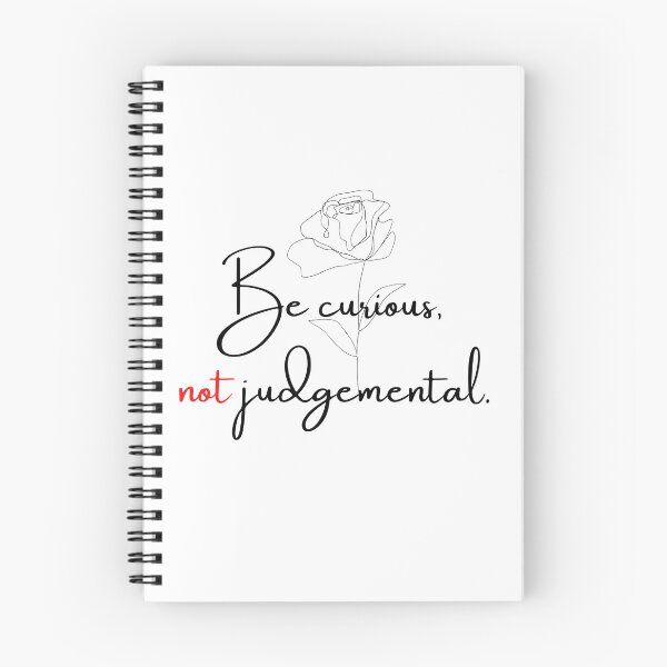 Item preview, Be curious not judgemental designed and sold by Mimi Y..