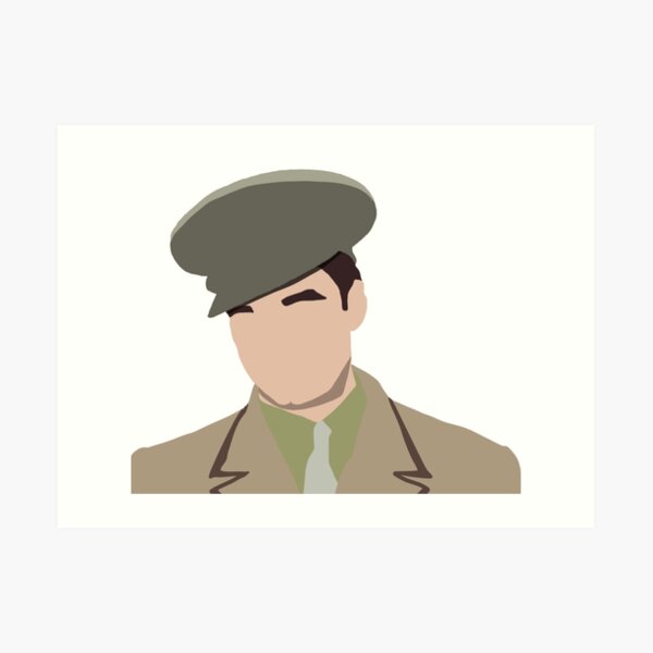 1940s Bucky Barnes Art Print