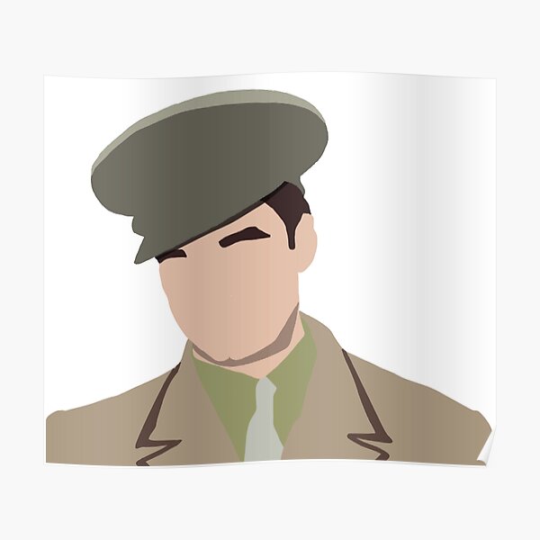 1940s Bucky Barnes Poster
