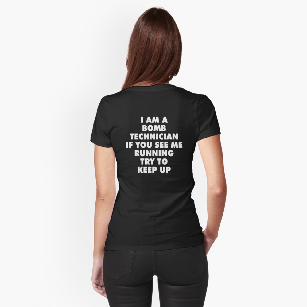 i am a bomb technician t shirt russian