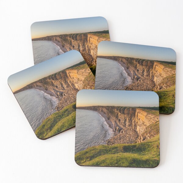 Item preview, Sunset at Nash Point, South Wales designed and sold by heidipics.