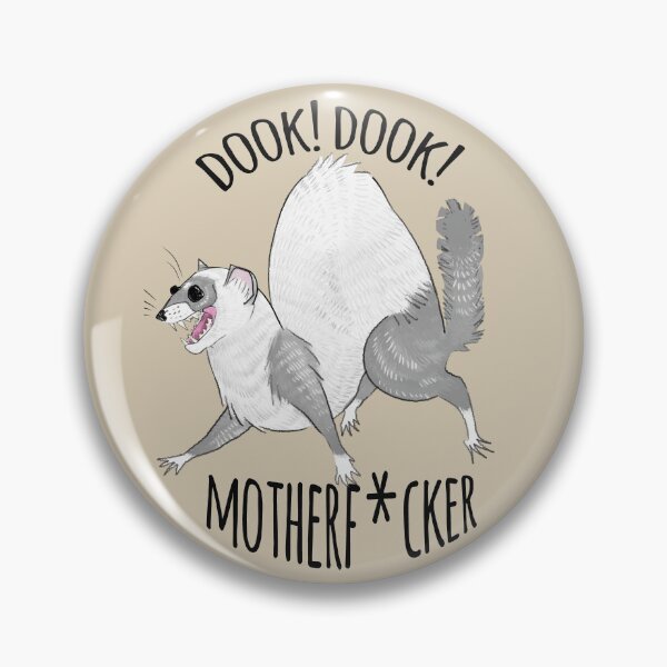 Item preview, DOOK! DOOK! silver ferret designed and sold by Agnogna.