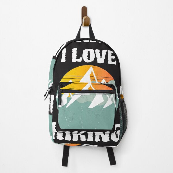 Item preview, I love hiking and mountains designed and sold by erozzz.