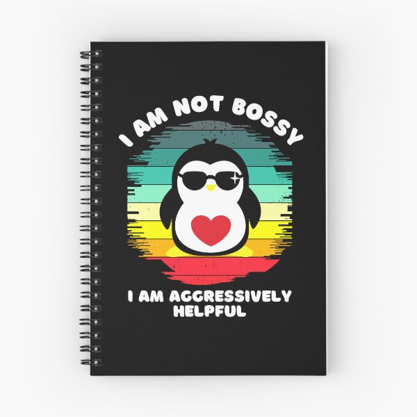 Item preview, I Am Not Bossy I Am Aggressively Helpful  designed and sold by TheWorkoutLife ⭐⭐⭐⭐⭐.