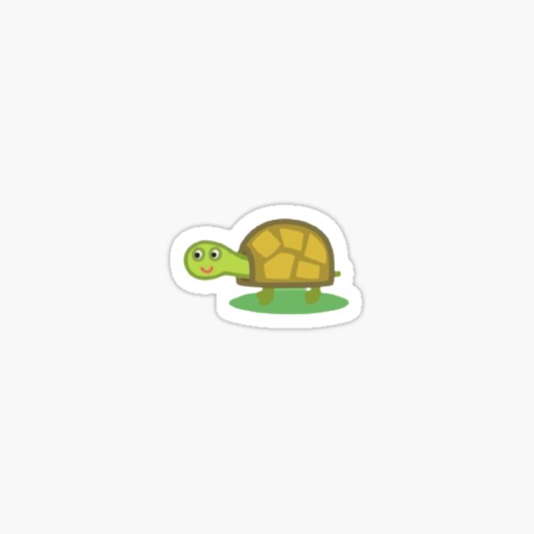 Peppa turtle  Sticker
