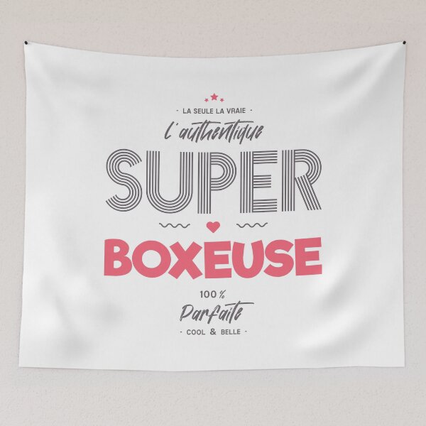 Aperçu de l'œuvre L authentique super boxeuse créée et vendue par lepetitcalamar.