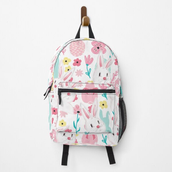 Item preview, Easter Bunny And Eggs Floral Pattern designed and sold by Designs By YL.
