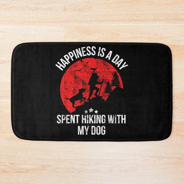 Item preview, Happiness Is A Day Spent Hiking With My Dog designed and sold by WALID65.