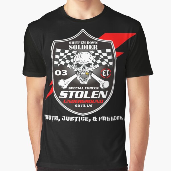 The Shut'em Down Soldier Graphic T-Shirt