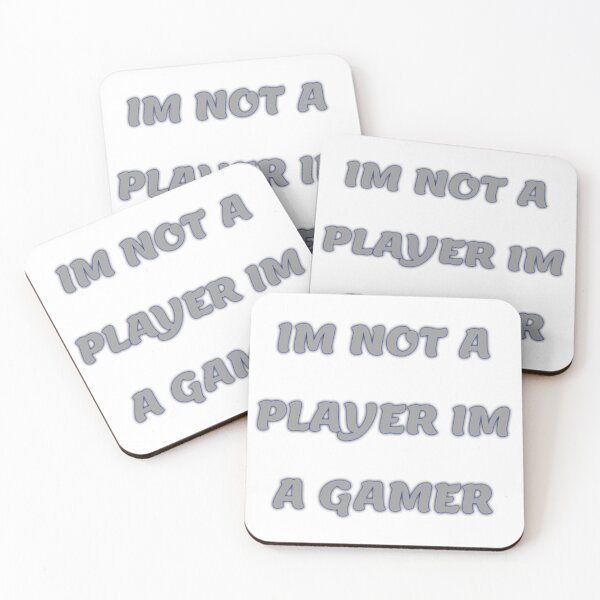 Item preview, Im not  a player im a gamer designed and sold by Ayoubmiloud.