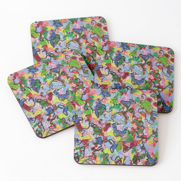 Item preview, Abstract Original, "Playing Pretend" designed and sold by SaraTrumetArt.