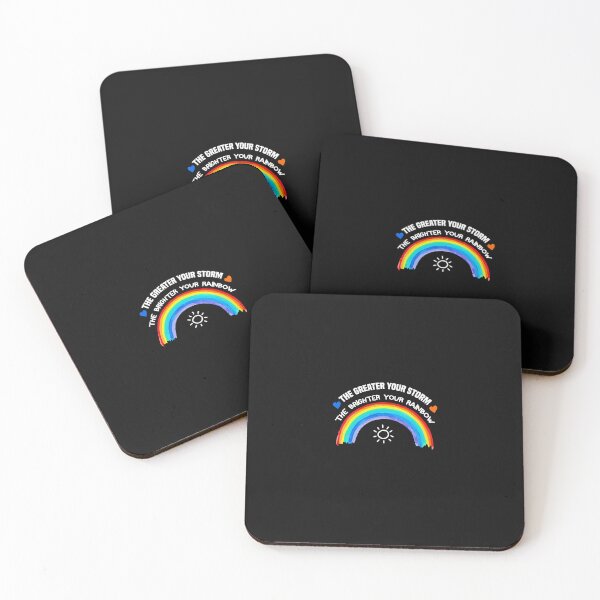 Item preview, the greater your storm the brighter your rainbow designed and sold by Crystakim.