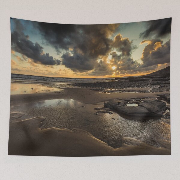 Item preview, Dunraven Bay Sunset designed and sold by heidipics.