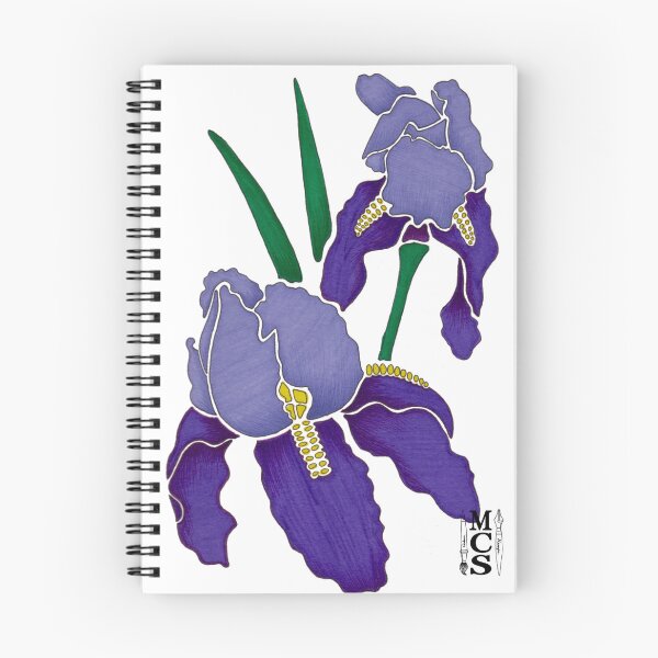 Item preview, Purple Irises designed and sold by Victoria Morgan.