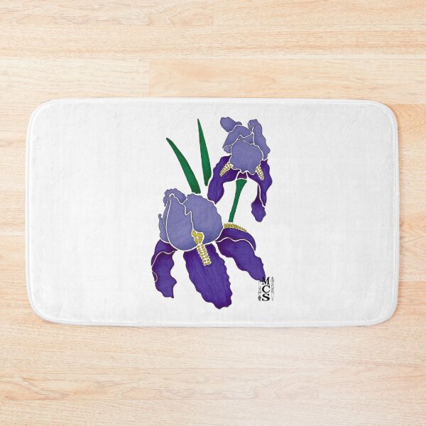 Item preview, Purple Irises designed and sold by Victoria Morgan.