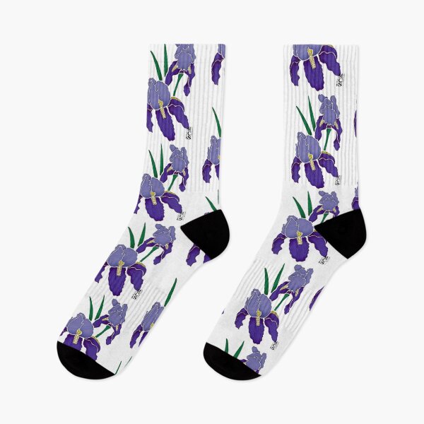 Item preview, Purple Irises designed and sold by Victoria Morgan.