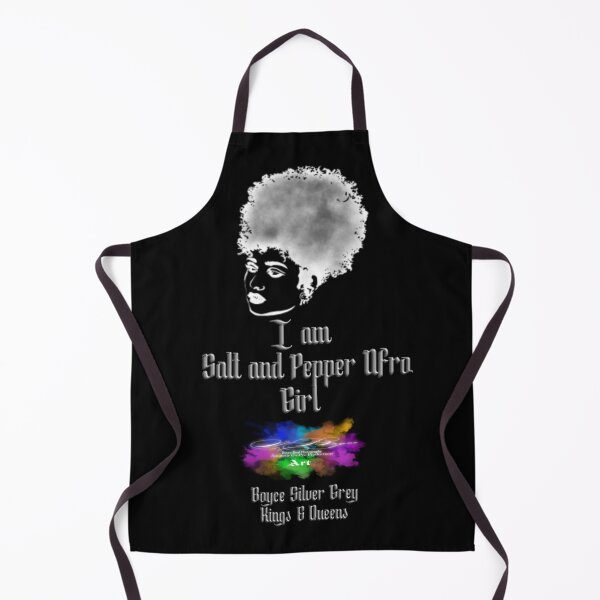 Artikelvorschau, Ich bin ein Salz-und-Pfeffer-Afro-Mädchen [dunkles Licht für ein dunkles Oberteil] entworfen und verkauft von markyboyce247.