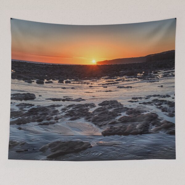 Item preview, Llantwit Beach Sunset designed and sold by heidipics.