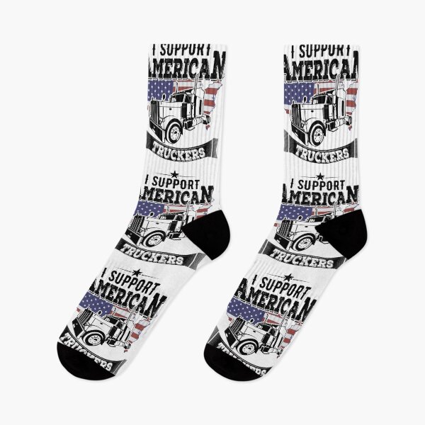 Item preview, I Support American Truckers - Cnvoy Freedom designed and sold by mohalaz.