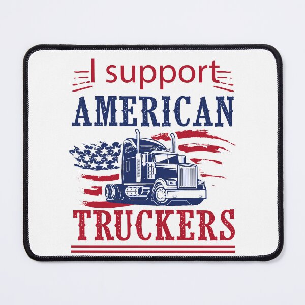 Item preview, I Support American Truckers - American Support Canadian Truckers Freedom Convoy designed and sold by mohalaz.