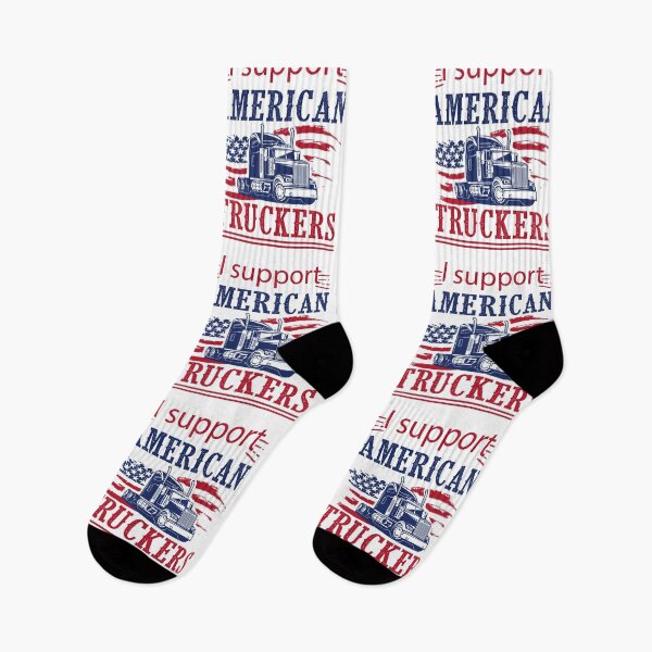 Item preview, I Support American Truckers - American Support Canadian Truckers Freedom Convoy designed and sold by mohalaz.