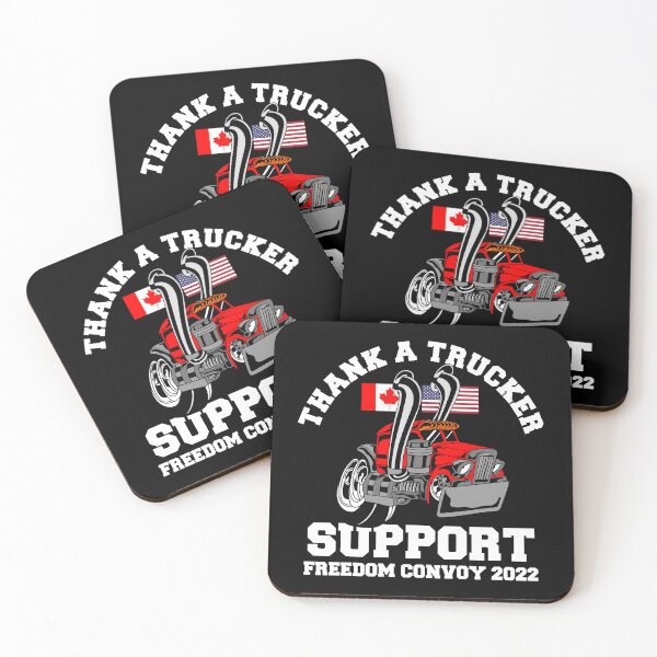 Item preview, Freedom Convoy 2022 In Support of Canadian & USA Truckers designed and sold by CharJens.