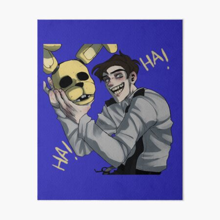 William Afton Art Board Prints Redbubble