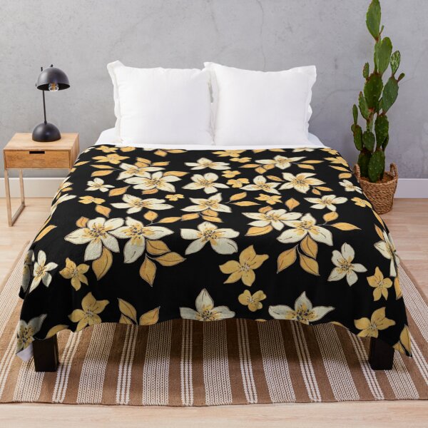 Item preview, Autumn flowers in black background designed and sold by Eve :).