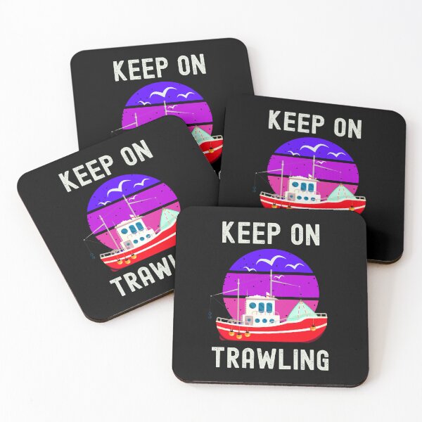 Item preview, Keep On Trawling - Deep Sea Fishing designed and sold by Einstein12345.