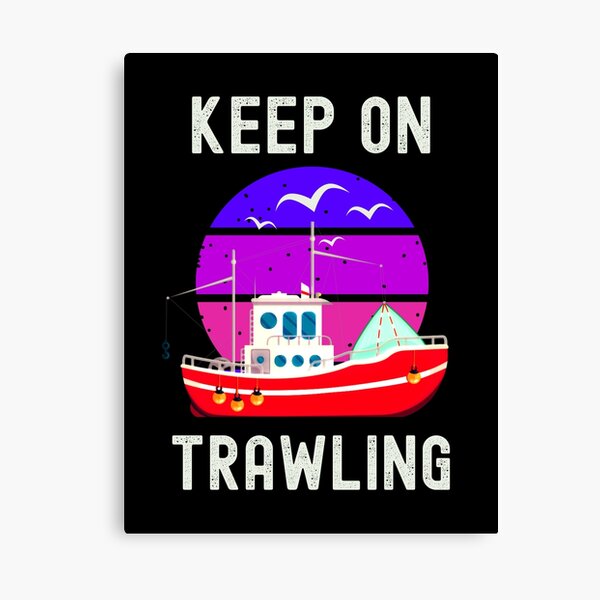 Keep On Trawling - Deep Sea Fishing Graphic T-Shirt Dress for Sale by  Einstein12345