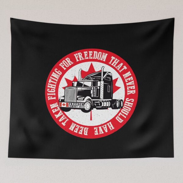 Item preview, Freedom Convoy 2022 / In Support of Truckers designed and sold by GraphifyArt.