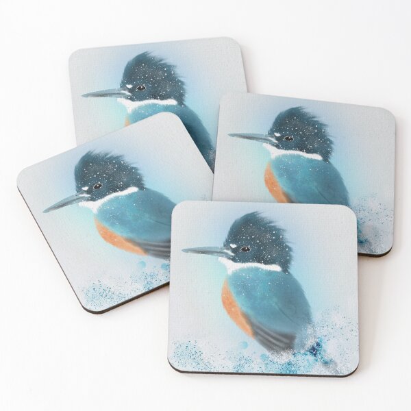 Item preview, Belted Kingfisher  designed and sold by DaisyJ084.
