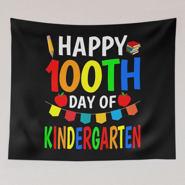 Item preview, Happy 100th Day Of Kindergarten 2022 designed and sold by naworas.