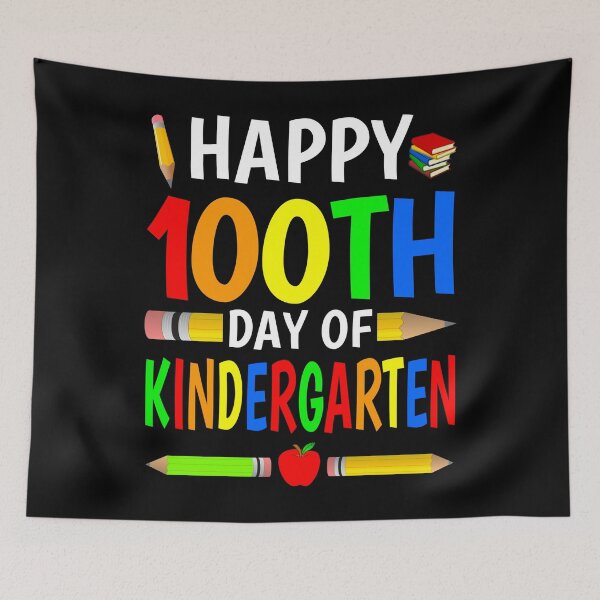 Item preview, Happy 100th Day Of Kindergarten 2022 designed and sold by naworas.