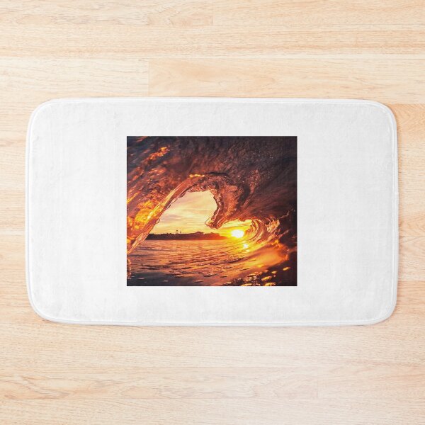 Item preview, Heart shaped wave water beach ocean designed and sold by Creative photos and art.
