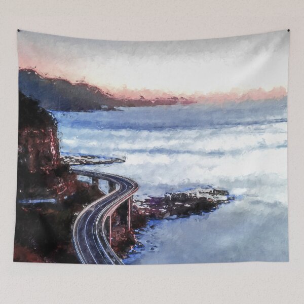 Item preview, Sea Cliff Bridge Australia, Best Gift Idea designed and sold by Paintcorner.