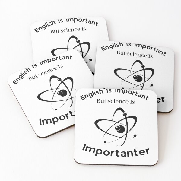 Item preview, English is important but Science is importanter designed and sold by badretop.