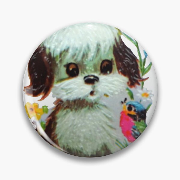 Item preview, Sweet little dog with little bird designed and sold by G-M-Designs.