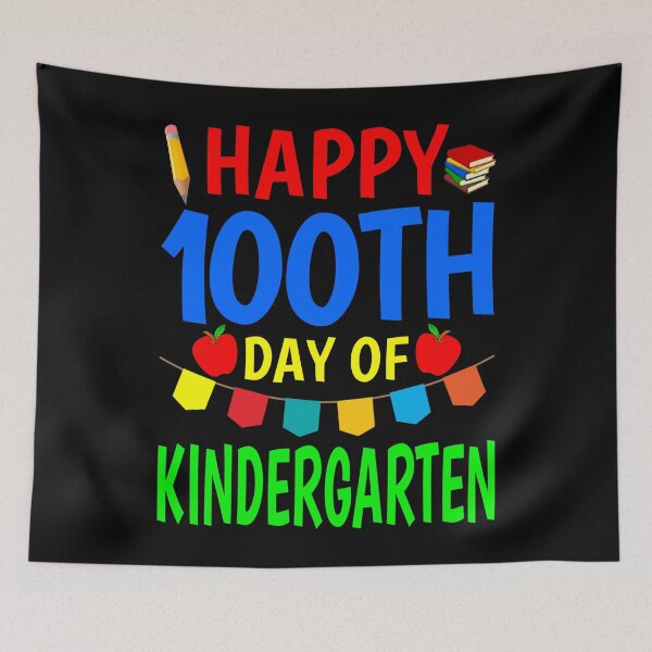 Item preview, Happy 100th Day Of Kindergarten 2022 designed and sold by naworas.
