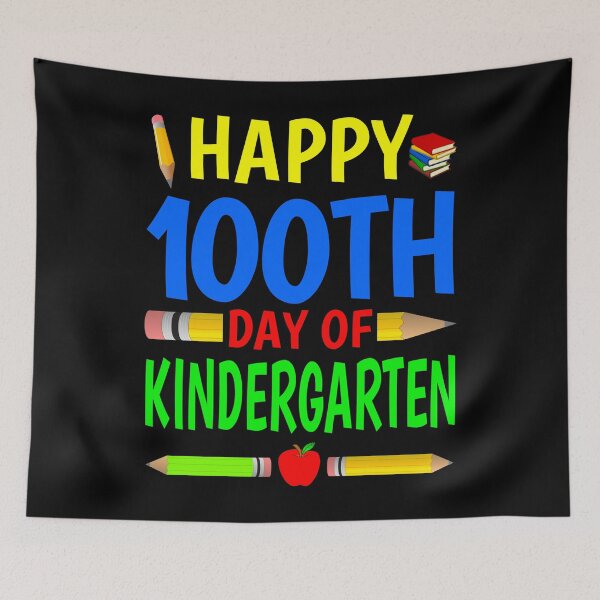 Item preview, Happy 100th Day Of Kindergarten 2022 designed and sold by naworas.