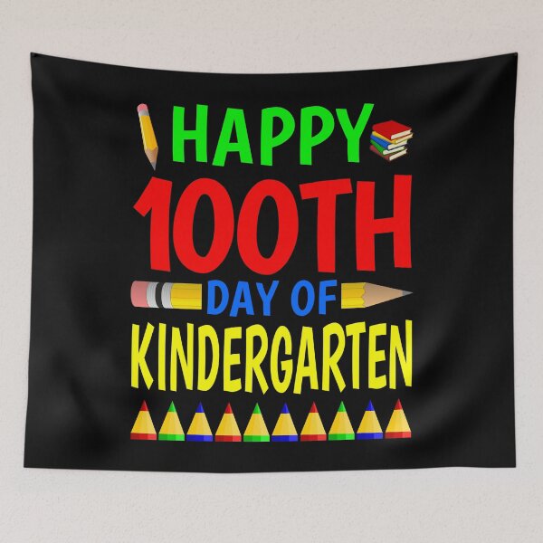 Item preview, Happy 100th Day Of Kindergarten 2022 designed and sold by naworas.