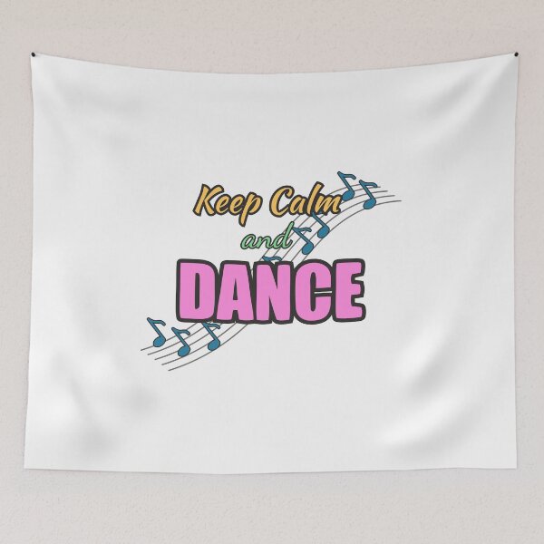 Artikelvorschau, Keep Calm and Dance Farbe entworfen und verkauft von ⭐ Tee Shirt 89 ⭐.