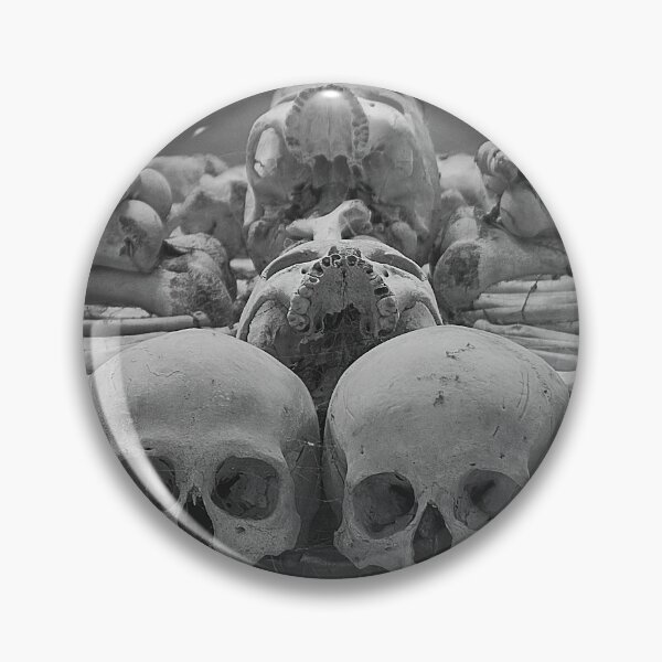 Item preview, Sedlec Ossuary Skulls Photo Art, Human Bone Church Mystery Skulls Art, Halloween Skull designed and sold by Sedlec Ossuary Project.