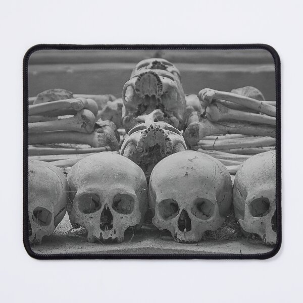 Item preview, Sedlec Ossuary Skulls Photo Art, Human Bone Church Mystery Skulls Art, Halloween Skull designed and sold by Sedlec Ossuary Project.