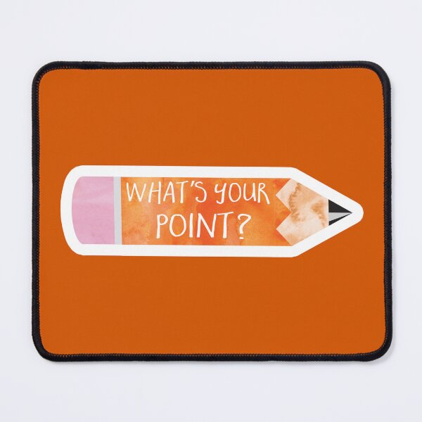 Item preview, What's your point? School pencil pun designed and sold by hitechmom.