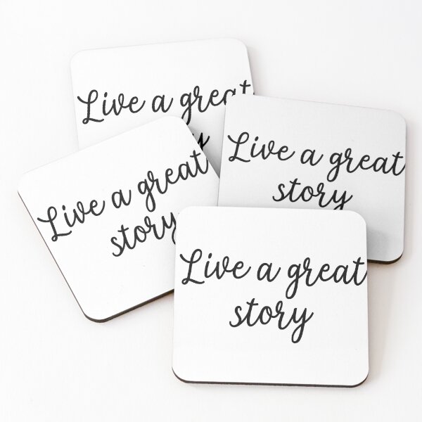 Item preview, Live a great story designed and sold by EcMermaid1972.
