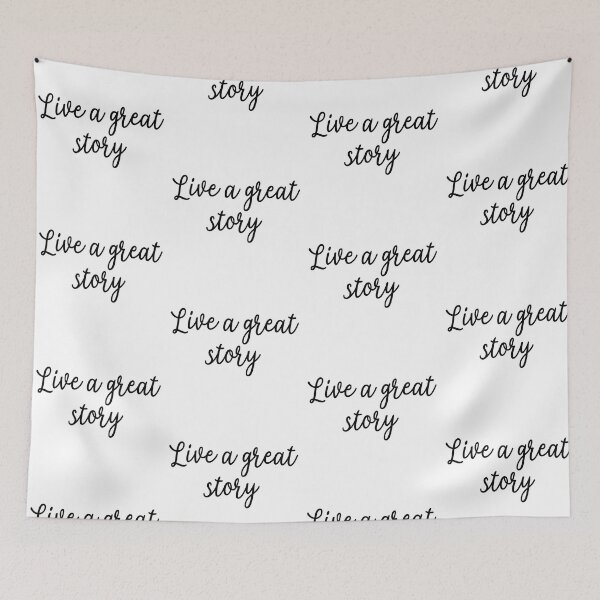 Item preview, Live a great story designed and sold by EcMermaid1972.
