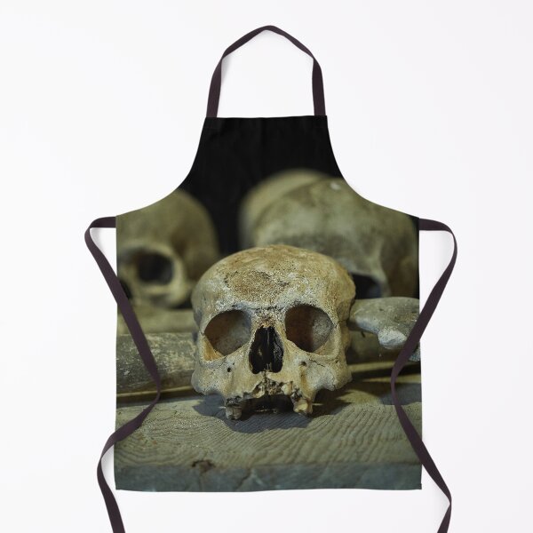 Item preview, Sedlec Ossuary Skulls Photo Art, Human Bone Church Mystery Skulls Art, Halloween Skull designed and sold by Sedlec Ossuary Project.