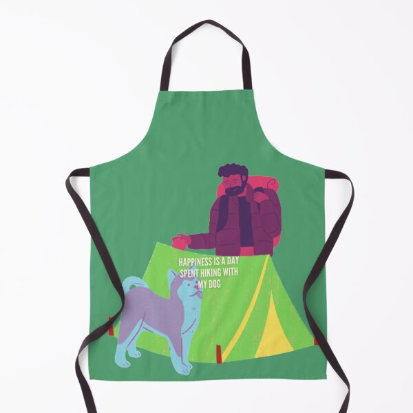 Item preview, Happiness Is A Day Spent Hiking With My Dog designed and sold by thundercandy.